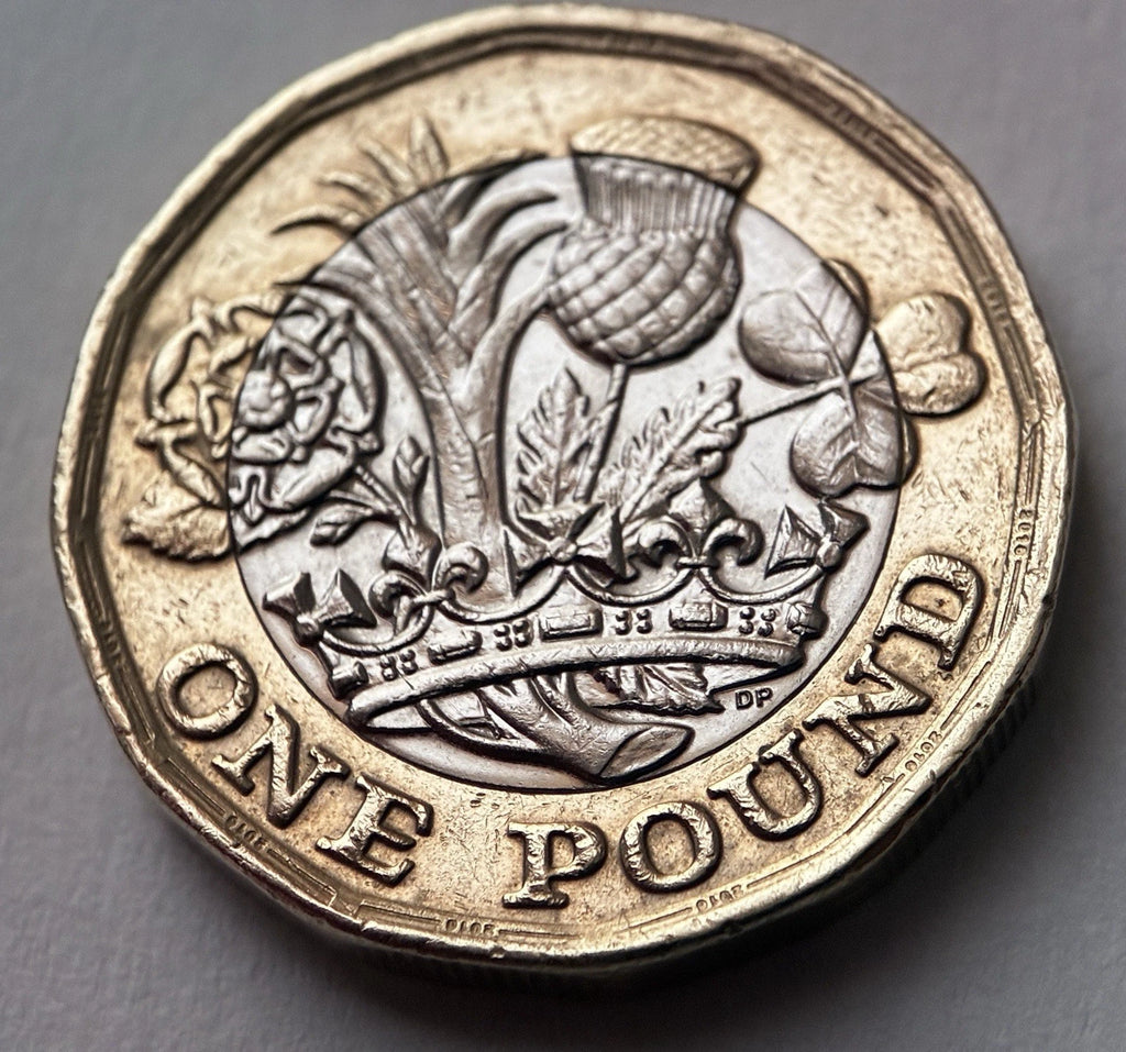 1 Pfund 2016 – Königin Elizabeth II. – Großbritannien – Seltene Fehlprägung / Rarität