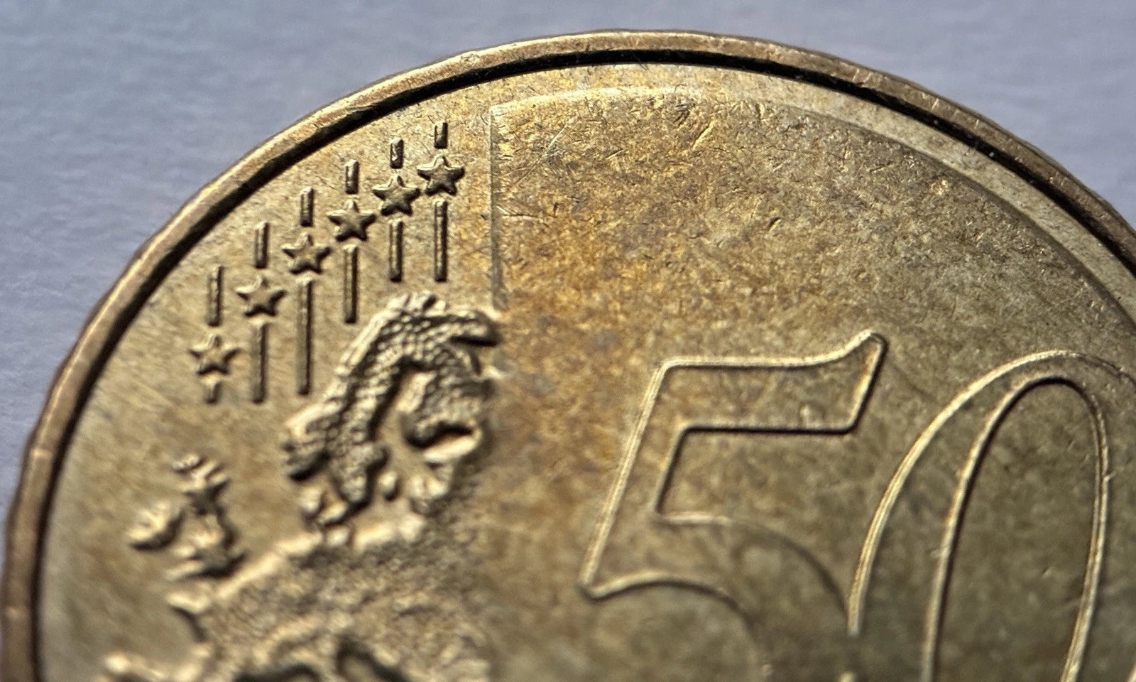 50 Cent 2026 | Bulgarien | Madara-Reiter & Europa-Karte | Nordisches Gold Münze