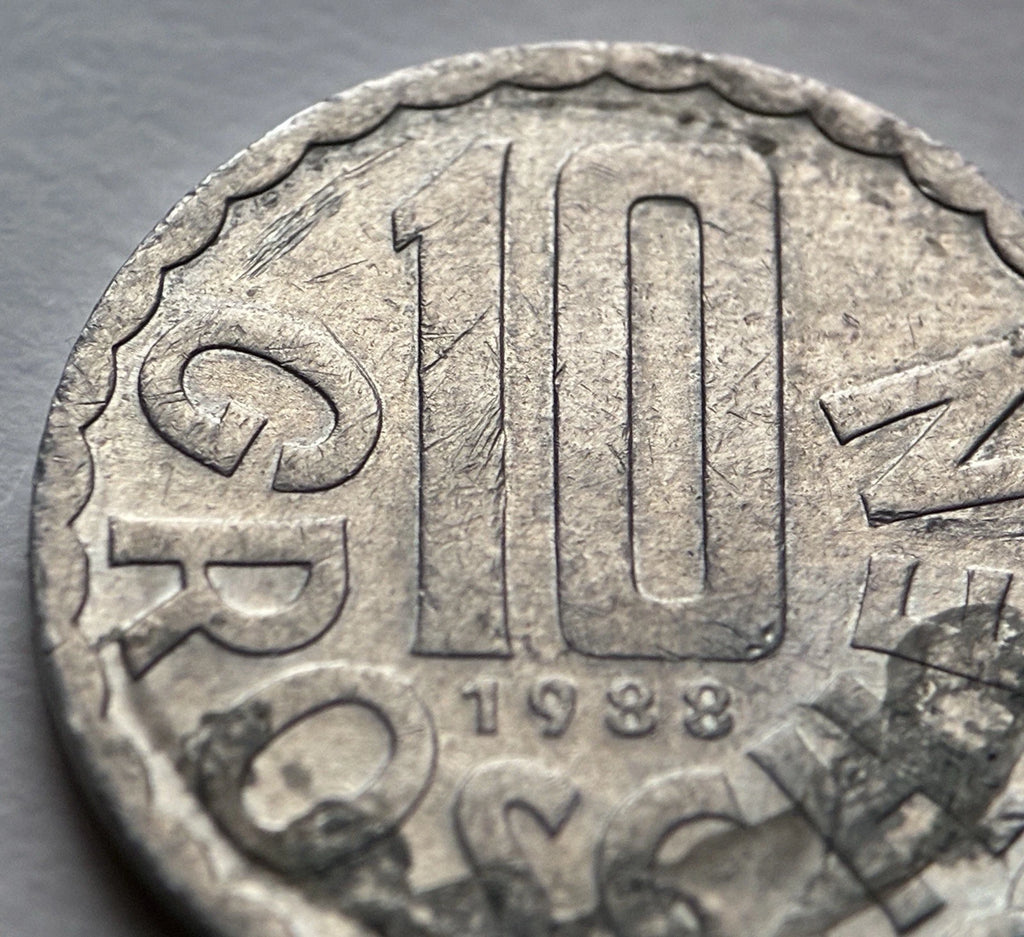 10 Groschen 1988 | Republik Österreich | Aluminium Münze