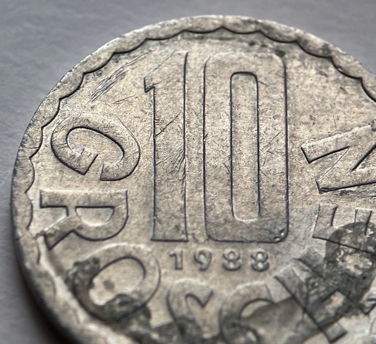 10 Groschen 1988 | Republik Österreich | Aluminium Münze