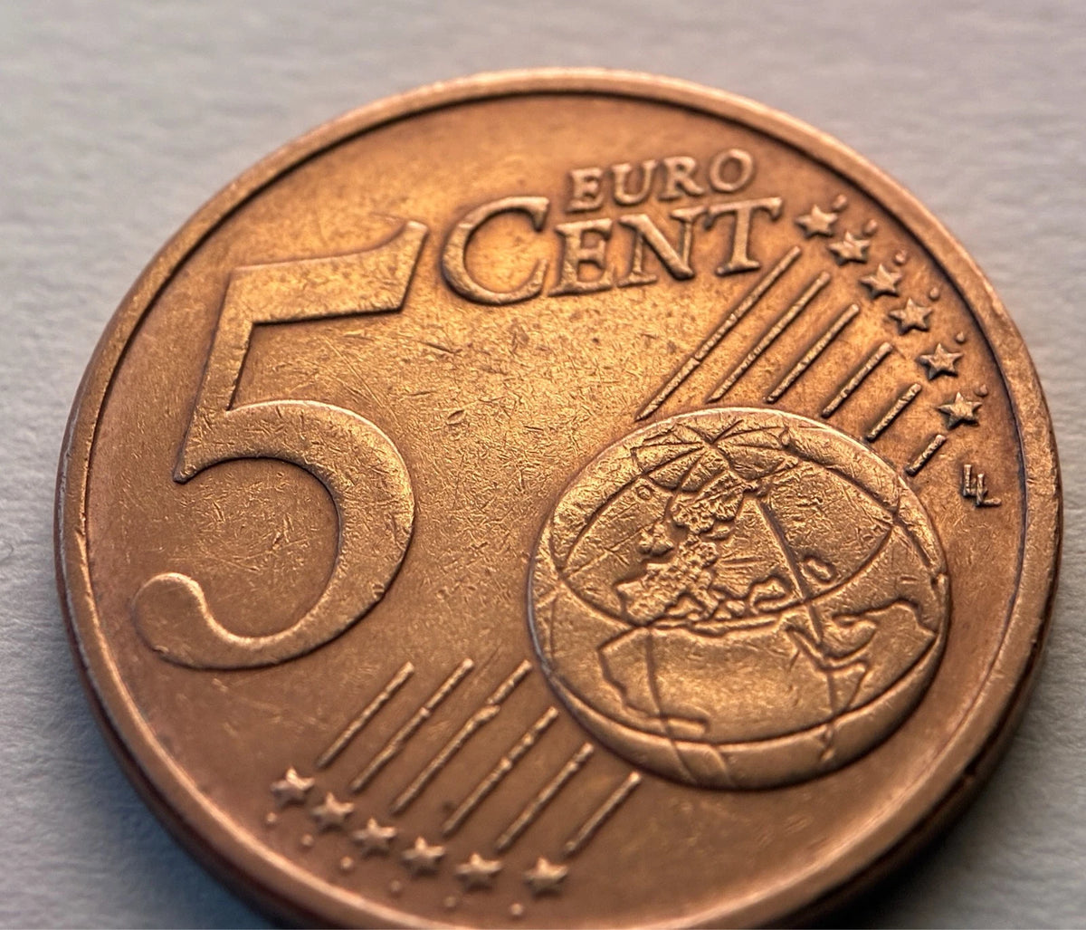 5 Cent 2009 | Slowakei | Berg Kriváň | Verkupferter Stahl Münze | schön