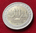 2 Euro 2007 D | Deutschland | Schweriner Schloss, Mecklenburg-Vorpommern | Bi-Metall Gedenkmünze | schön