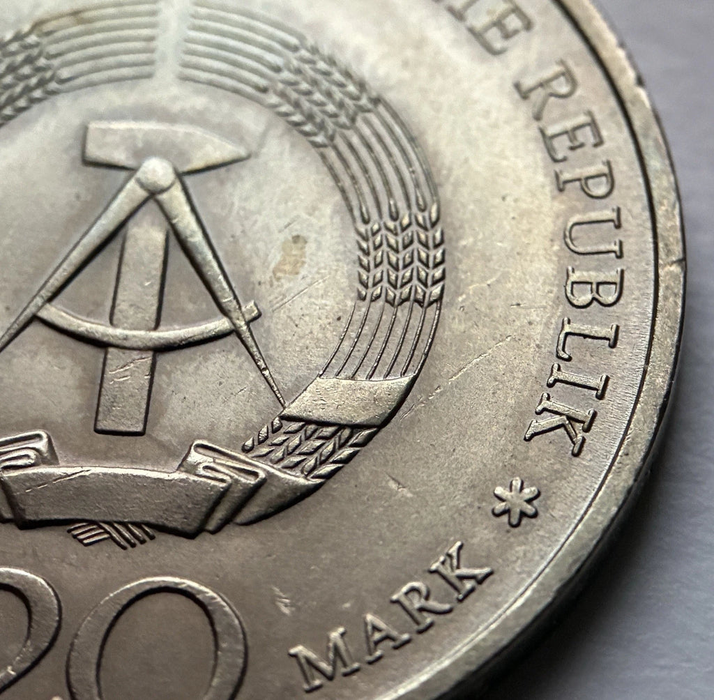 20 Mark 1971 A | Deutsche Demokratische Republik (DDR) | Ernst Thälmann | Gedenkmünze | Kupfer-Zink-Nickel | schön