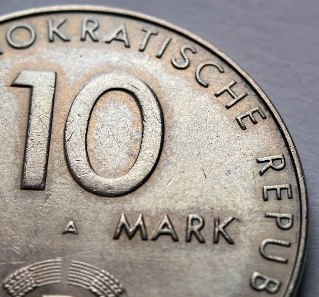 10 Mark 1975 A | Deutsche Demokratische Republik (DDR) | 20 Jahre Warschauer Vertrag | Kupfer-Zink-Nickel | Gedenkmünze | sehr schön