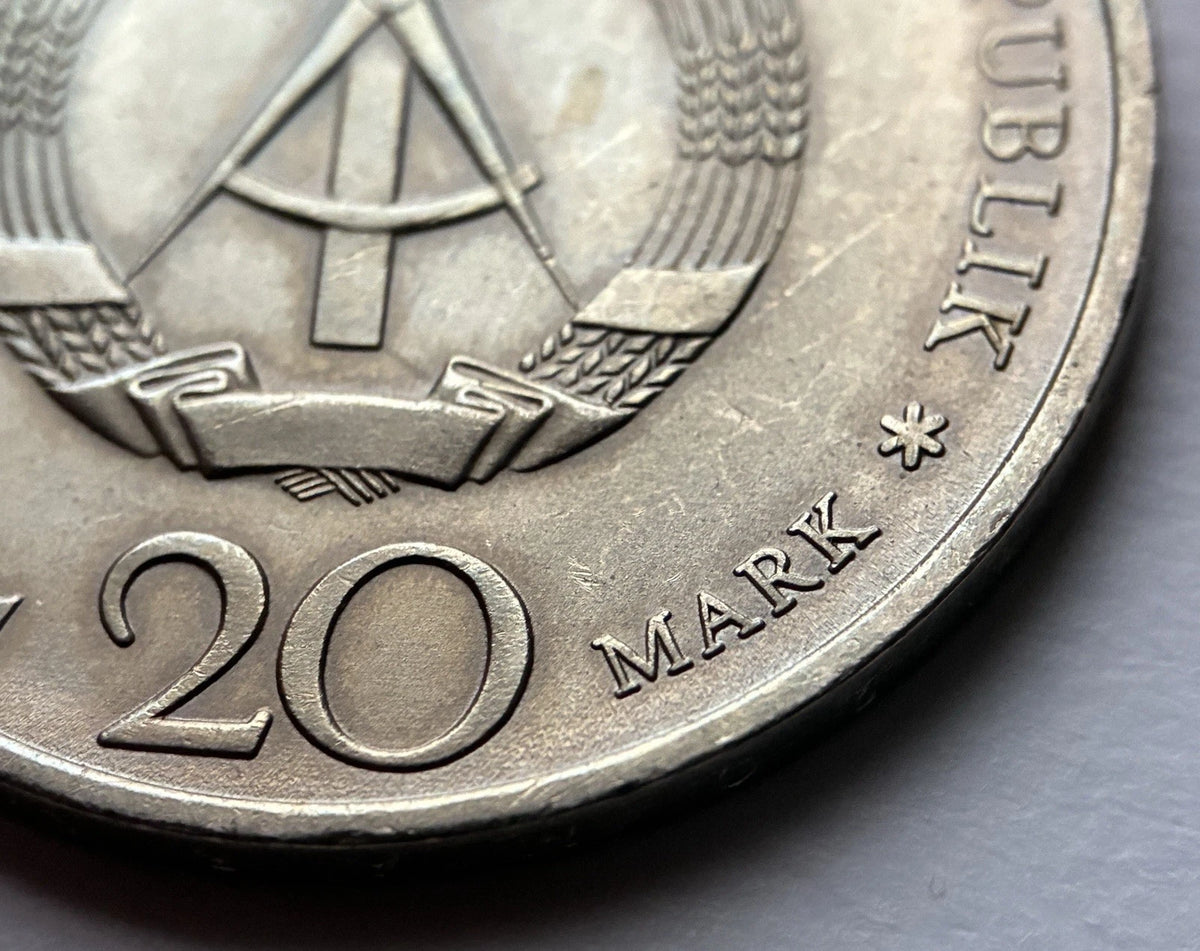 20 Mark 1971 A | Deutsche Demokratische Republik (DDR) | Ernst Thälmann | Gedenkmünze | Kupfer-Zink-Nickel | schön