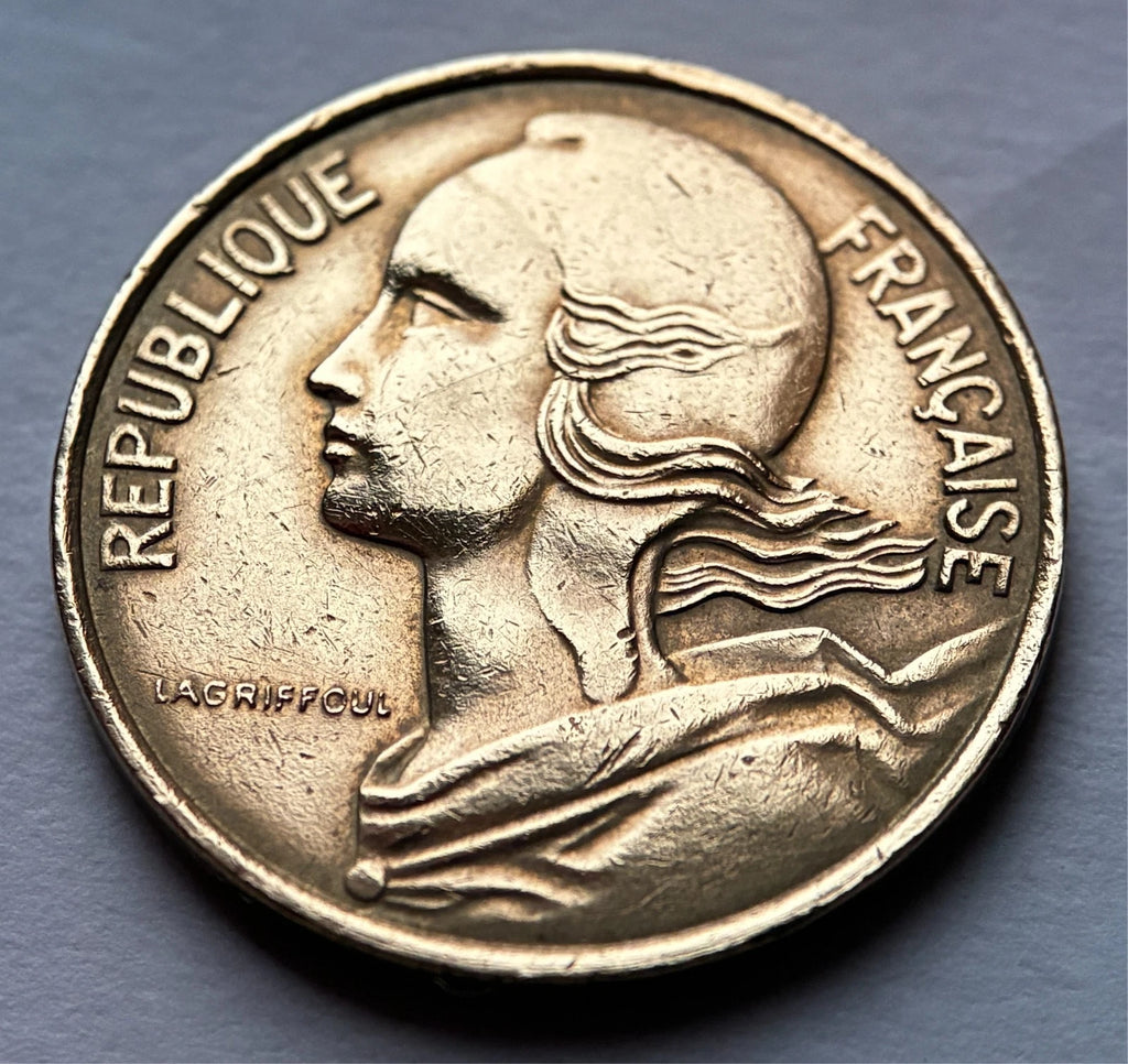 10 Centimes 1998 | Frankreich | Marianne | Aluminiumbronze Münze | vorzüglich
