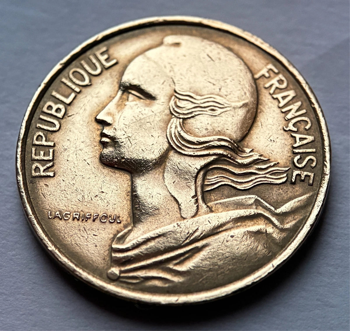 10 Centimes 1998 | Frankreich | Marianne | Aluminiumbronze Münze | vorzüglich