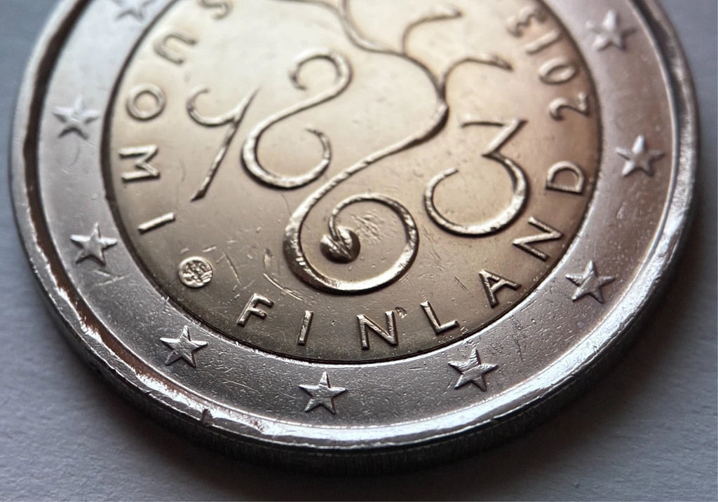 2 Euro 2013 | Finnland | 150. Jahrestag der 1. Sitzung des Parlaments | Bi-Metall Münze