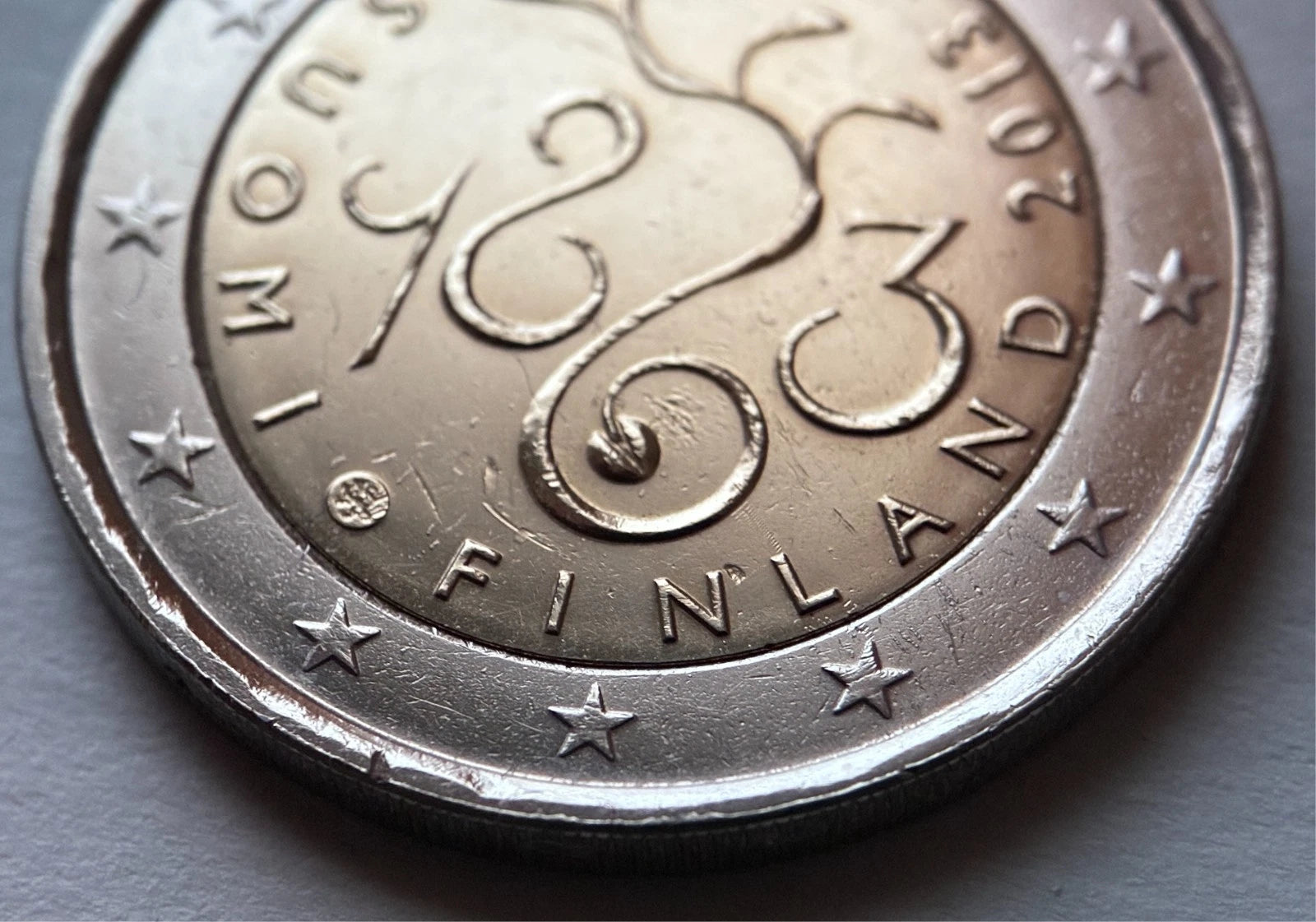 2 Euro 2013 | Finnland | 150. Jahrestag der 1. Sitzung des Parlaments | Bi-Metall Münze