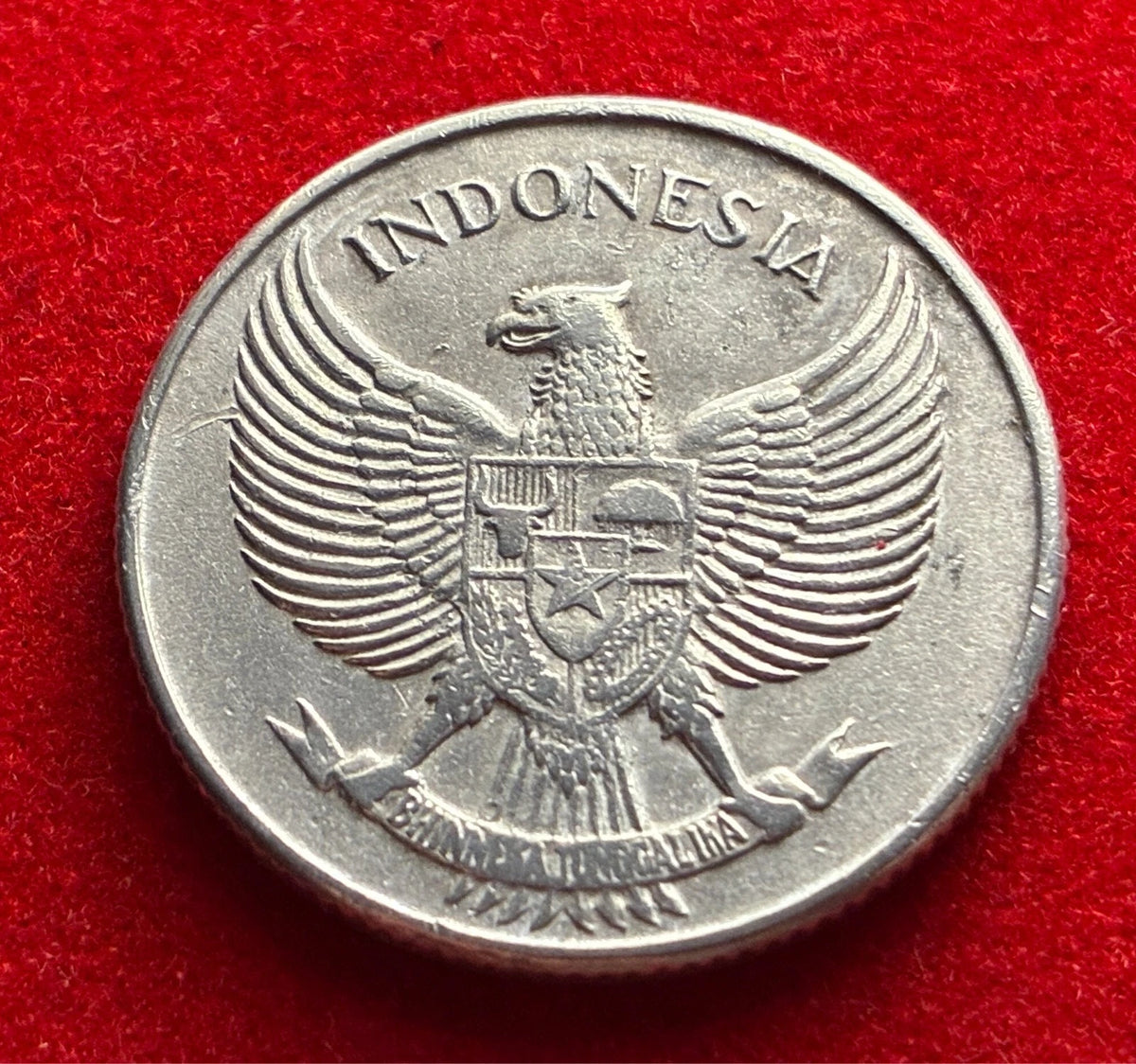 25 Sen 1957 | Indonesien | Garuda Pancasila | Aluminium Münze | vorzüglich