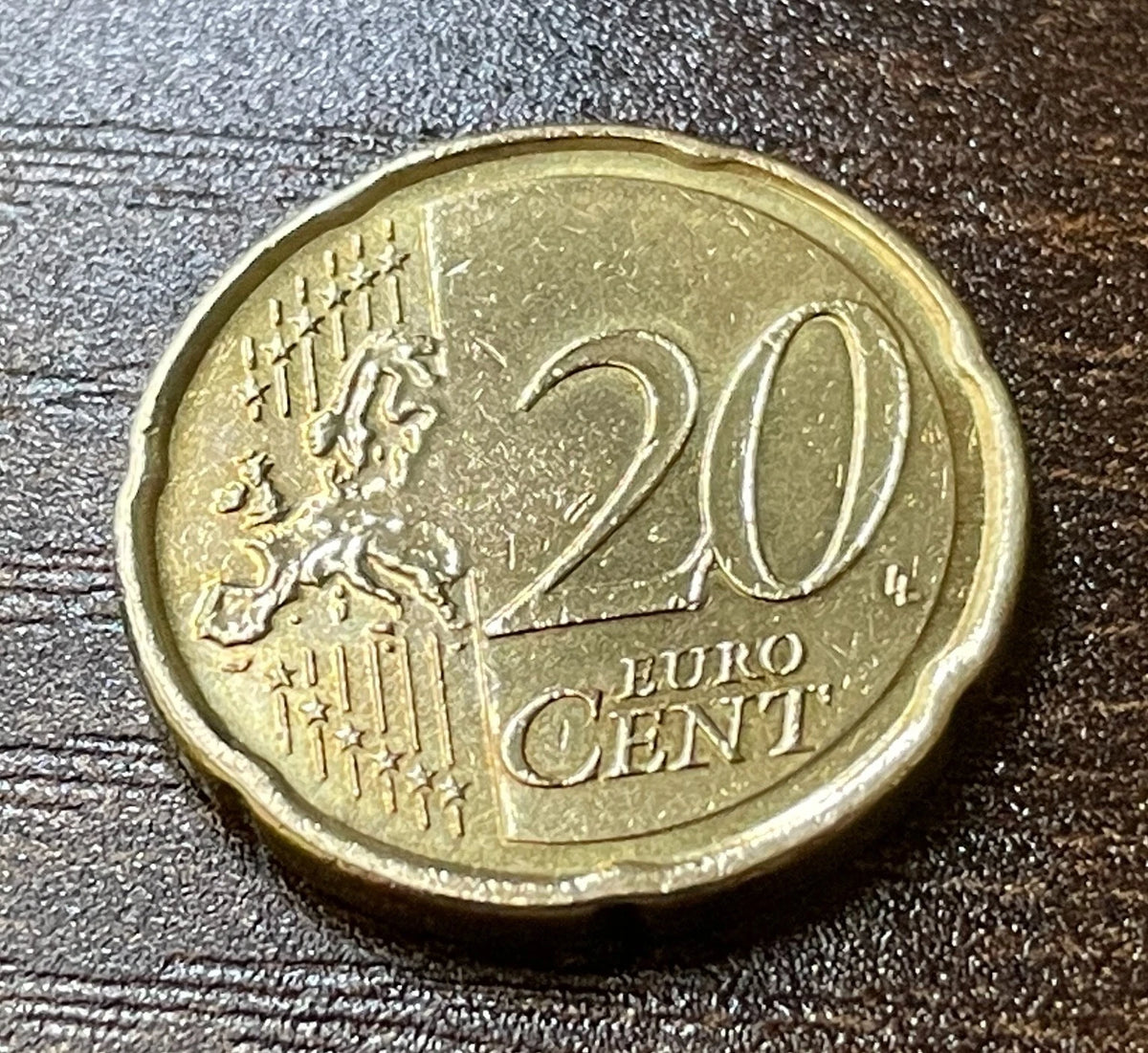 20 Cent 2008 | Zypern | Schiff von Kyrenia | Münze aus Nordischem Gold | sehr schön