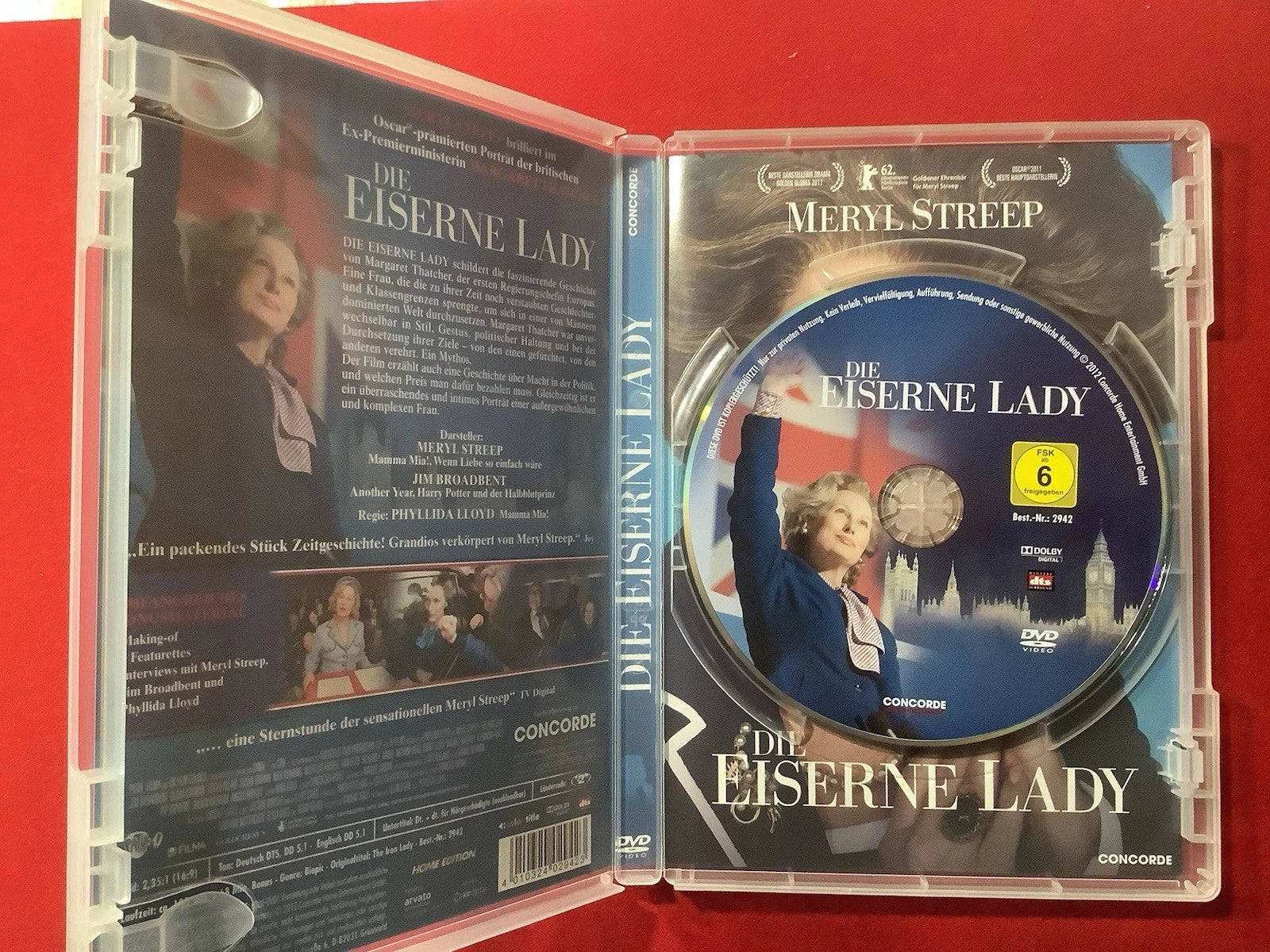 Die Eiserne Lady – Meryl Streep (DVD) | Zustand: gut