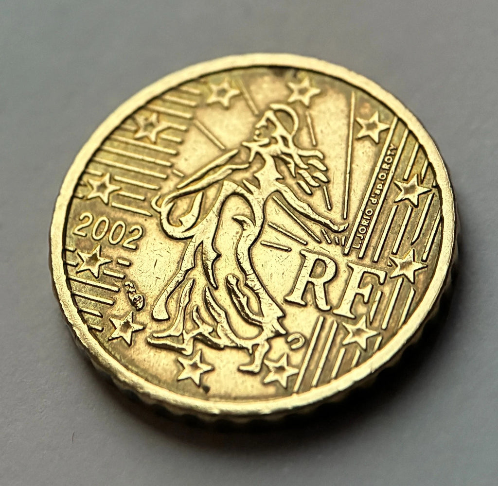 10 Cent 2002 | Frankreich | Säerin 'La Semeuse' | Nordisches Gold Münze
