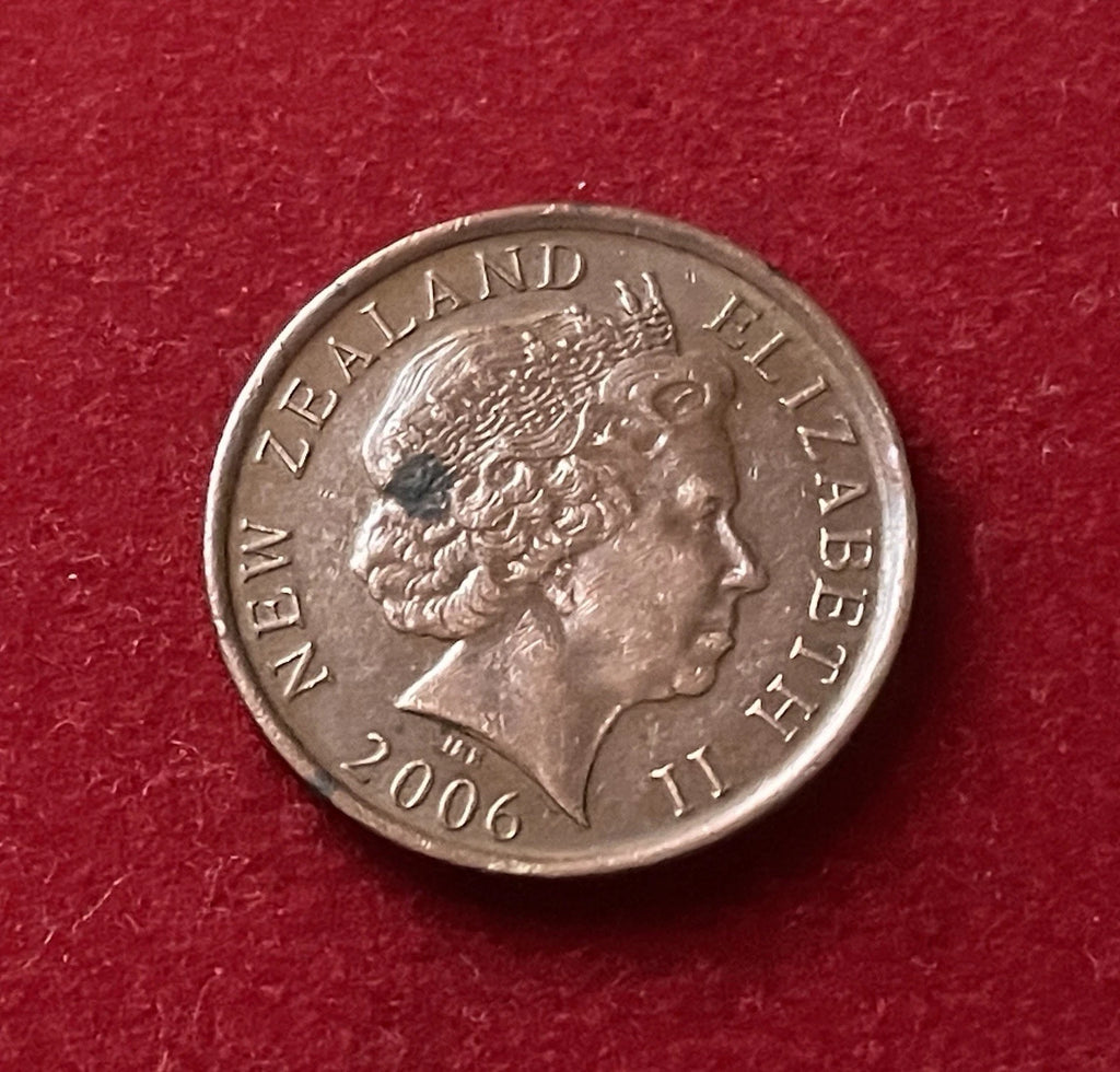 10 Cent 2006 | Neuseeland | Queen Elizabeth II. | Verkupferter Stahl Münze