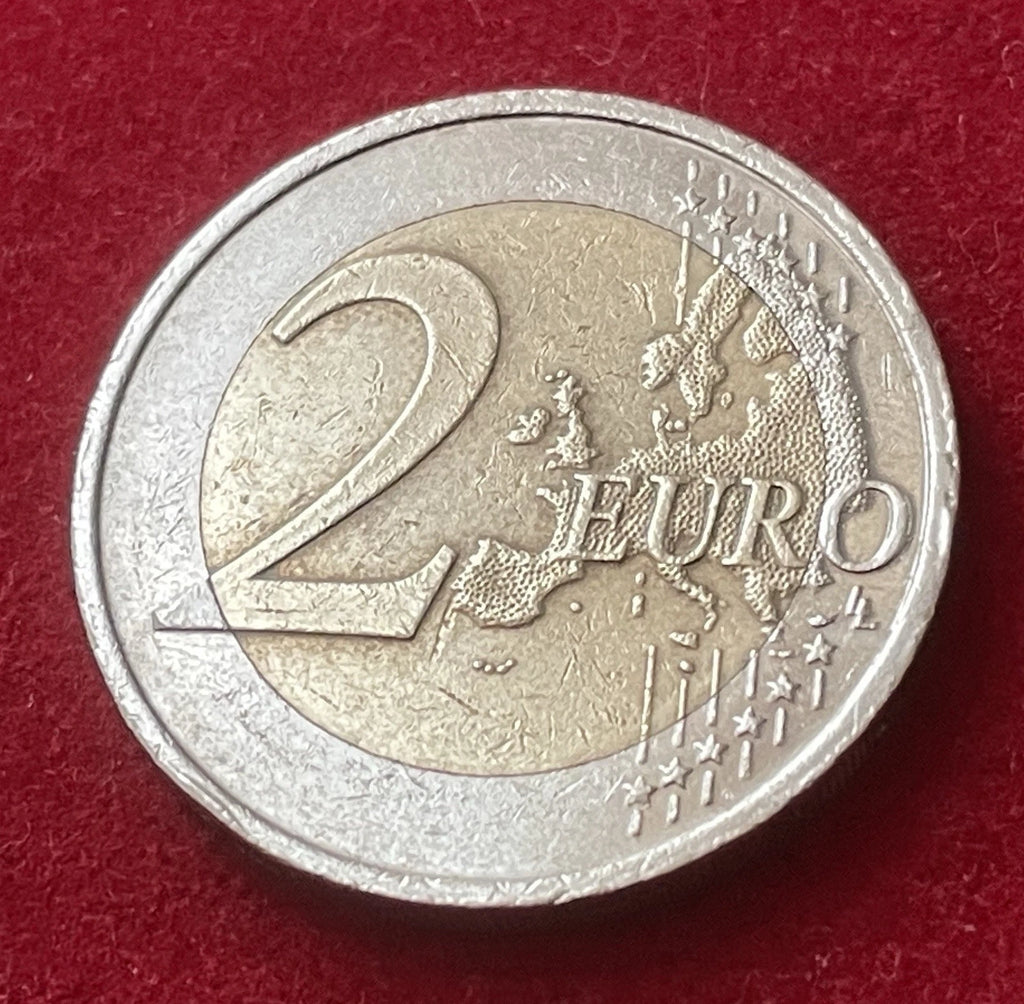 2 Euro 2014 | Lettland | Lettisches Trachtenmädchen | LATVIJAS REPUBLIKA | Bi-Metall Münze | schön