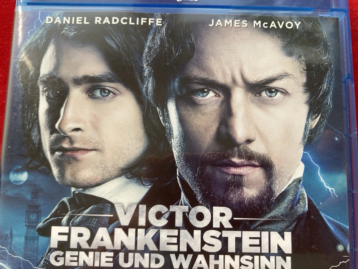 Victor Frankenstein – Genie und Wahnsinn – Blu-Ray Film (mit Daniel Radcliffe, James McAvoy) / FSK 16 / Neuwertig