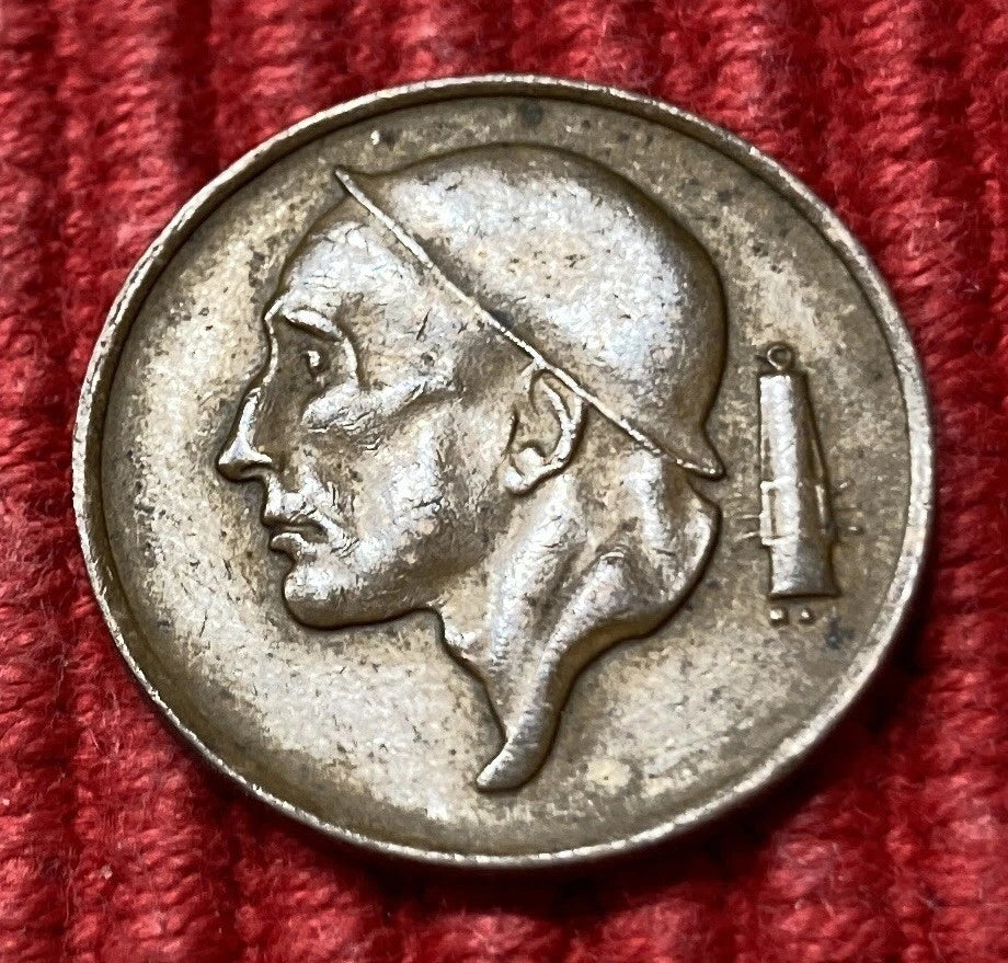 50 Centimes 1966 | Belgien | BELGIQUE | Bronze Münze | schön