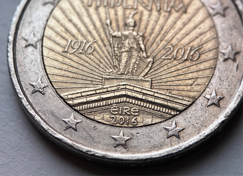2 Euro 2016 | Irland | 100 Jahre Osteraufstand Hibernia | Bi-Metall Münze