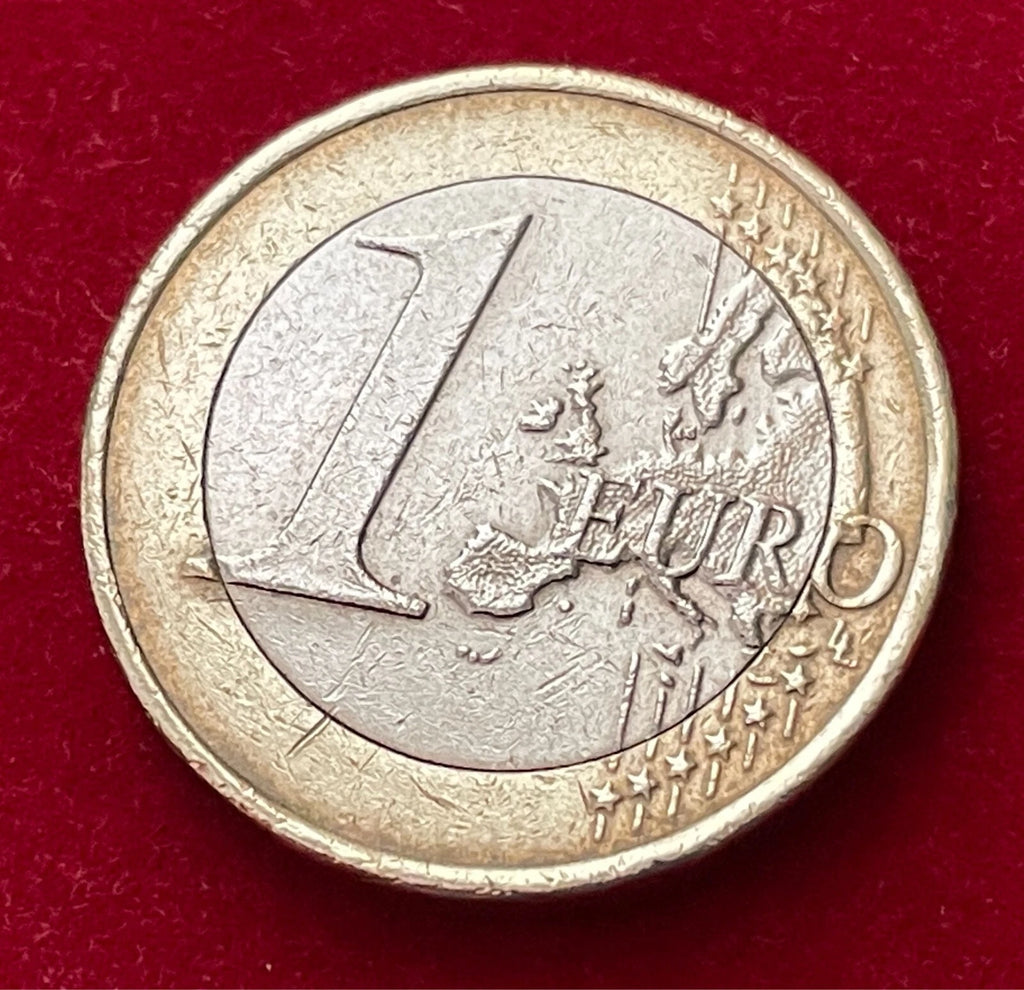 1 Euro 2016 | Portugal | sieben Burgen & fünf Wappen | Bi-Metall Münze