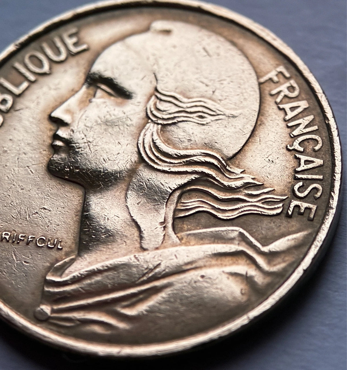 10 Centimes 1998 | Frankreich | Marianne | Aluminiumbronze Münze | vorzüglich