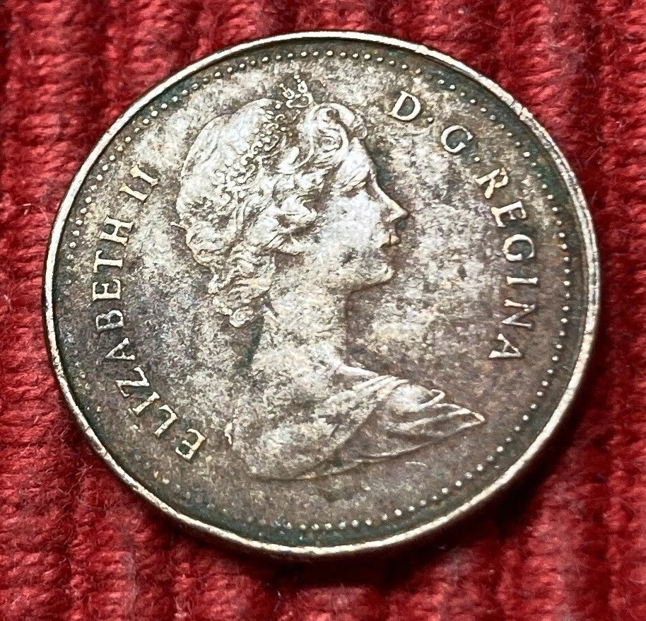 1 Cent 1981 | Kanada | Elisabeth II. | Ahornblätter | Bronze | Sammlermünze