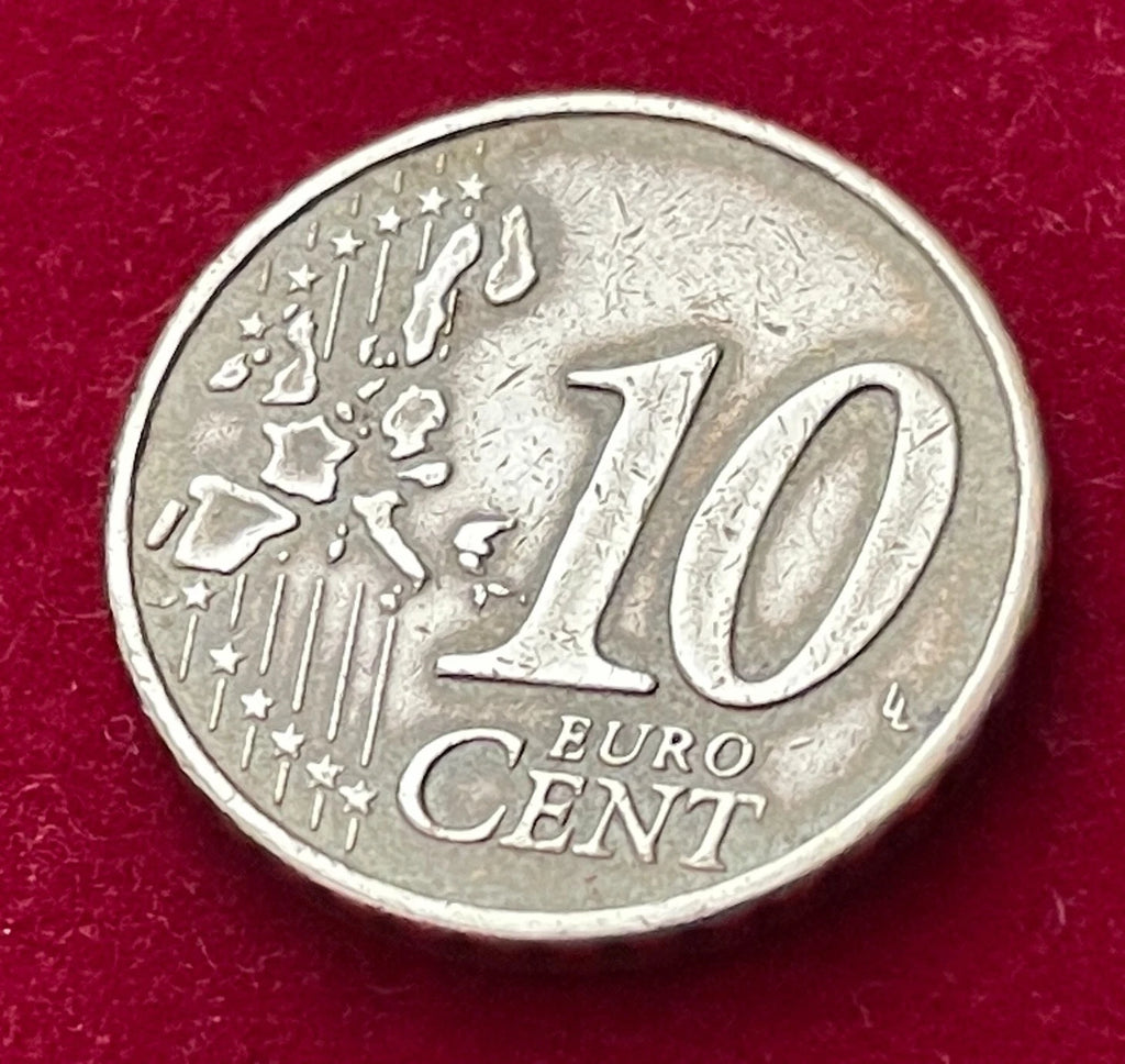 10 Cent 2002 | Griechenland | Rigas Pheraios | Nordisches Gold Münze