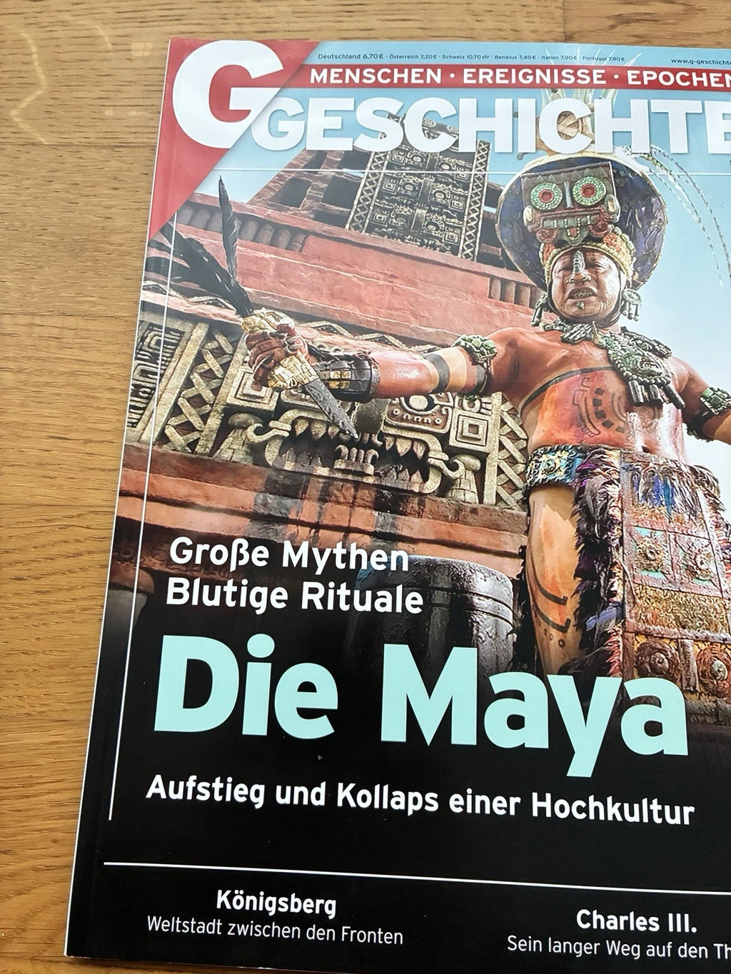 G Geschichte Magazin Nr. 5/2023 – Die Maya: Aufstieg und Kollaps einer Hochkultur | Zeitschrift | Zustand sehr gut