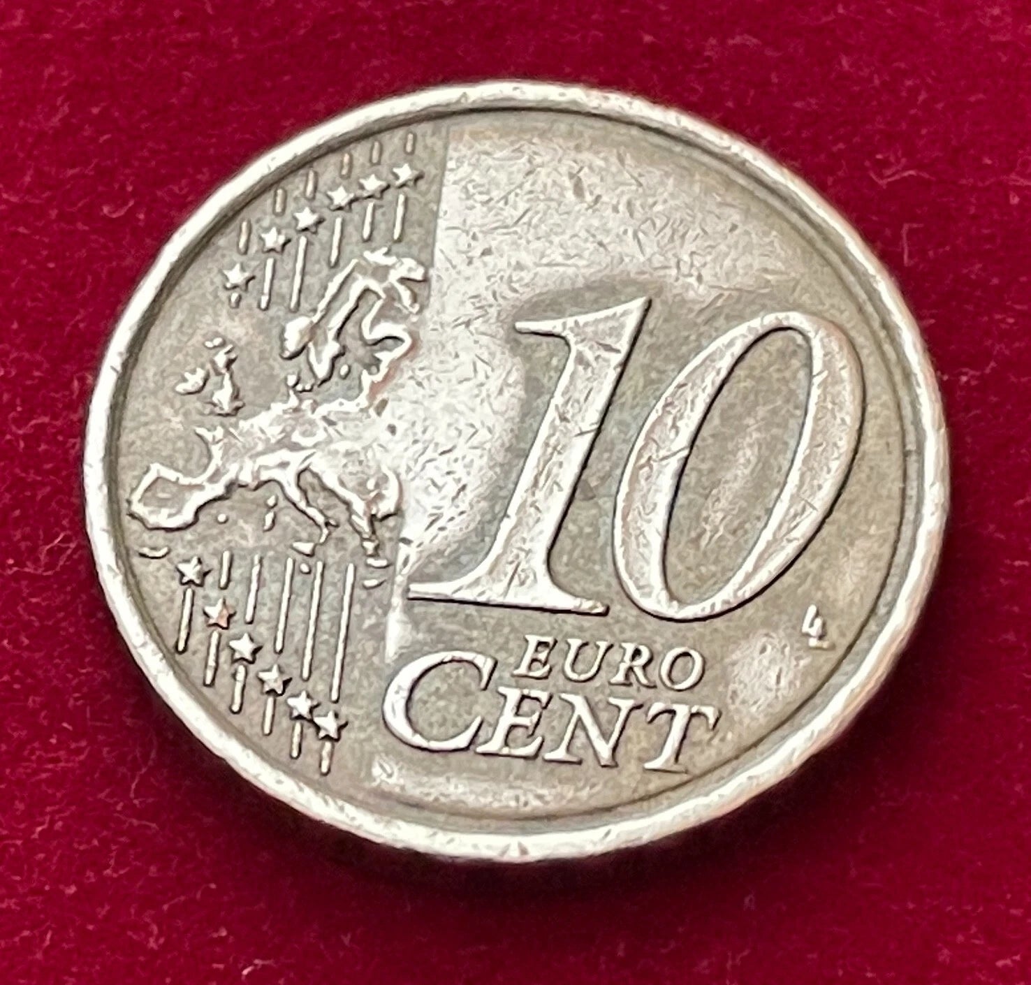 10 Cent 2009 | Slowakei | Burg Bratislava | Nordisches Gold Münze
