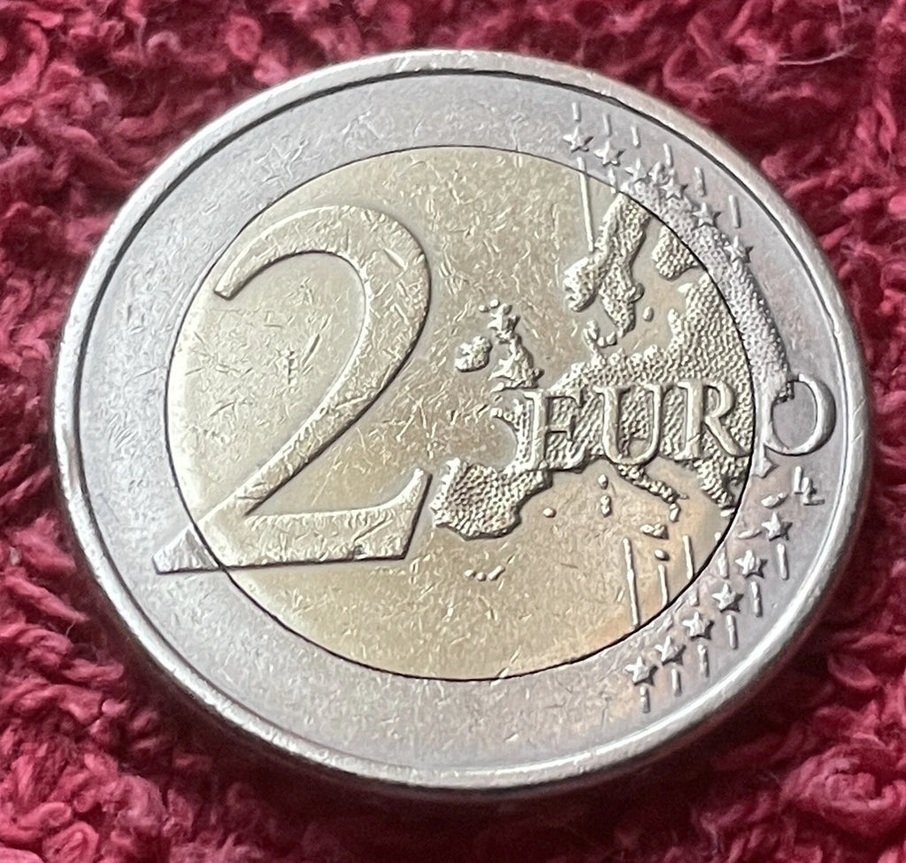 2 Euro 2008 | Zypern | Idol von Pomos | Bi-Metall Münze | schön