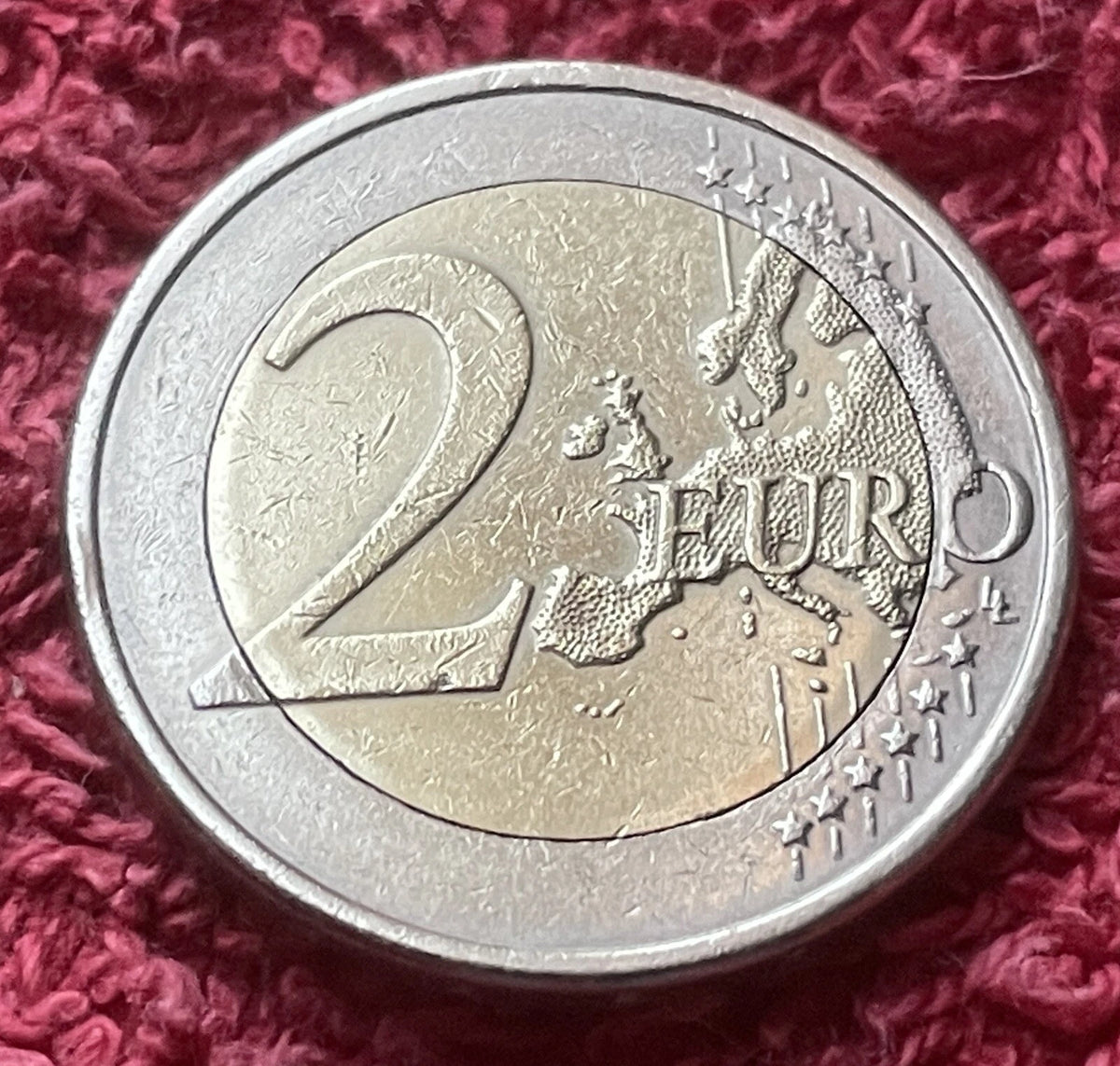 2 Euro 2008 | Zypern | Idol von Pomos | Bi-Metall Münze | schön