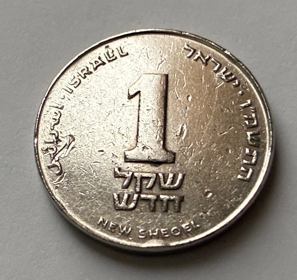 1 New Sheqel 1992 | Israel | Lilie | Kupfer-Nickel-Legierung | Historische Münze