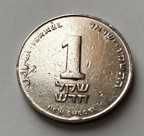 1 New Sheqel 1992 | Israel | Lilie | Kupfer-Nickel-Legierung | Historische Münze