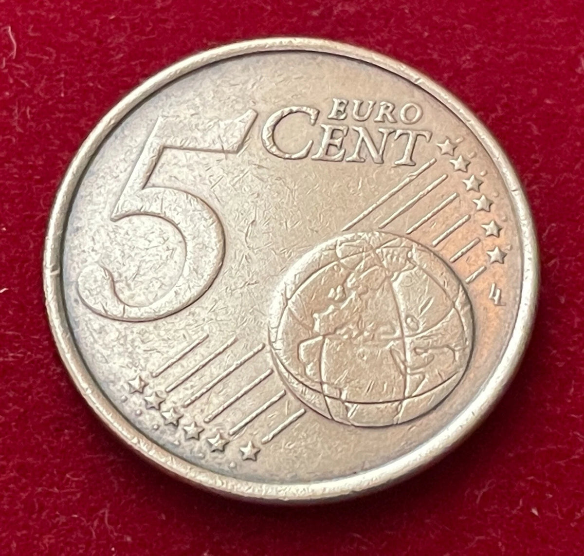5 Cent 2007 | Slowenien | Der Sämann (Ivan Grohar) | Verkupferter Stahl Münze | schön