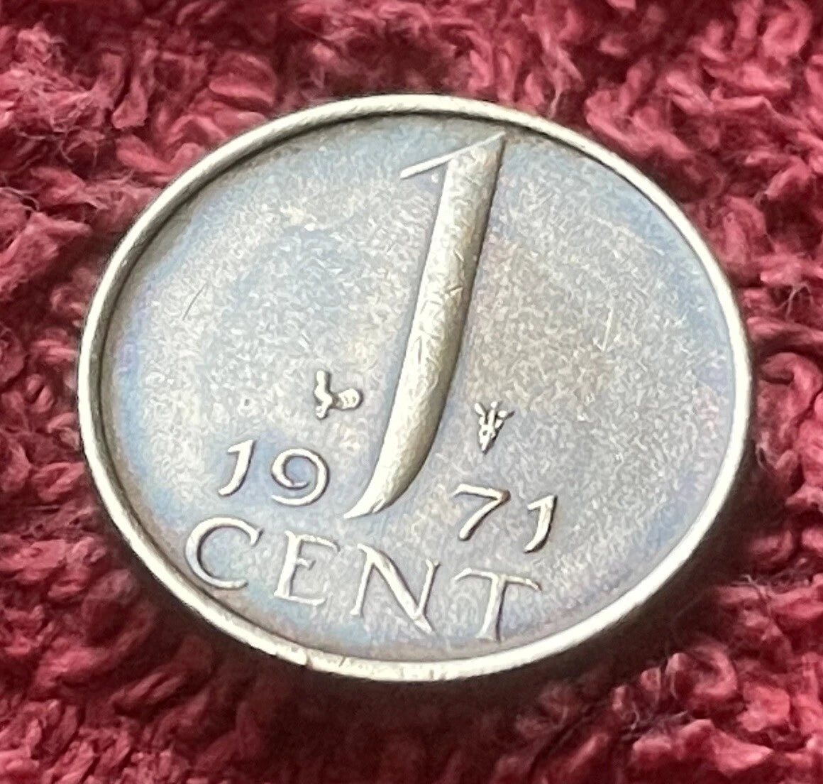 1 Cent 1971 | Niederlande | Juliana Koningin der Nederlanden | Bronze | Sehr guter Zustand