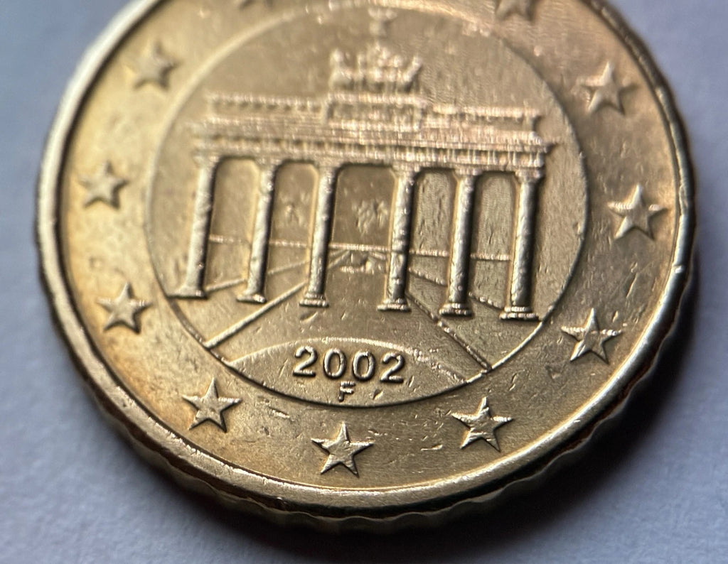 10 Cent 2002 F | Deutschland | Brandenburger Tor | Nordisches Gold Münze