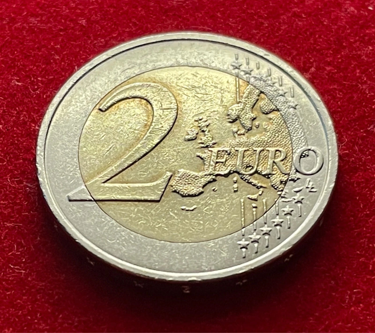 2 Euro 2015 | Frankreich | 225 Jahre Föderationsfest | Bi-Metall Gedenkmünze | Sehr schön
