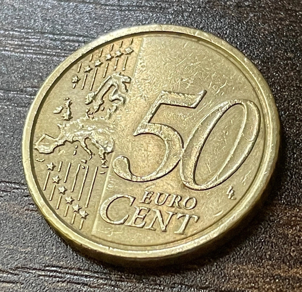 50 Cent 2012 | Vatikanstadt | Papst Benedikt XVI. | Nordisches Gold Münze | schön