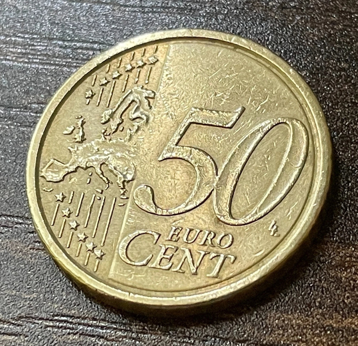 50 Cent 2012 | Vatikanstadt | Papst Benedikt XVI. | Nordisches Gold Münze | schön