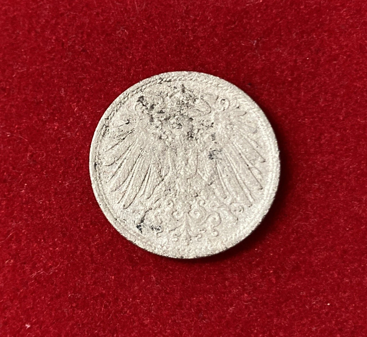 10 Pfennig 1912 A | Deutsches Reich | gekrönter deutscher Reichsadler | Kupfer-Nickel Münze