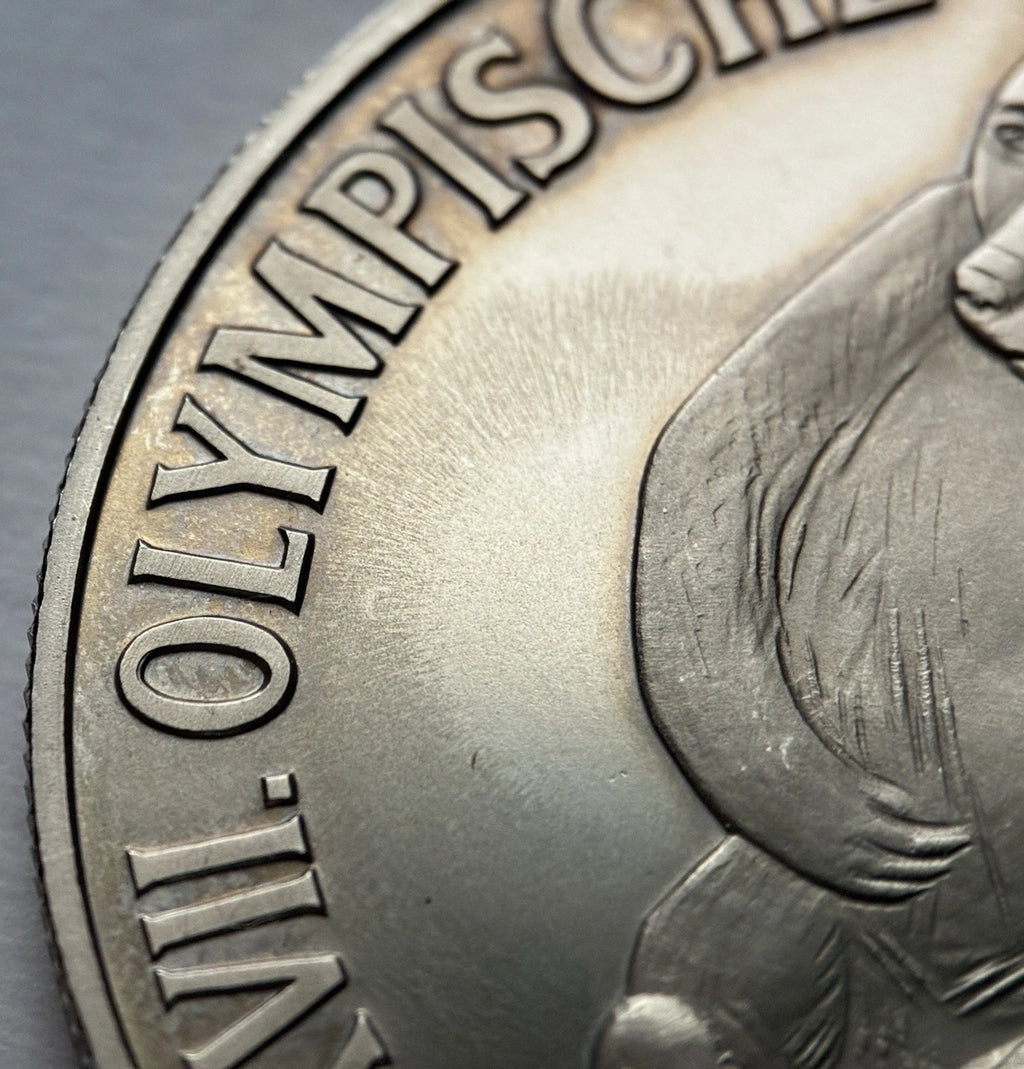 Gedenkmedaille Olympia 2000 – XXVII. Olympische Spiele für Berlin | Berliner Bär & Länderflaggen