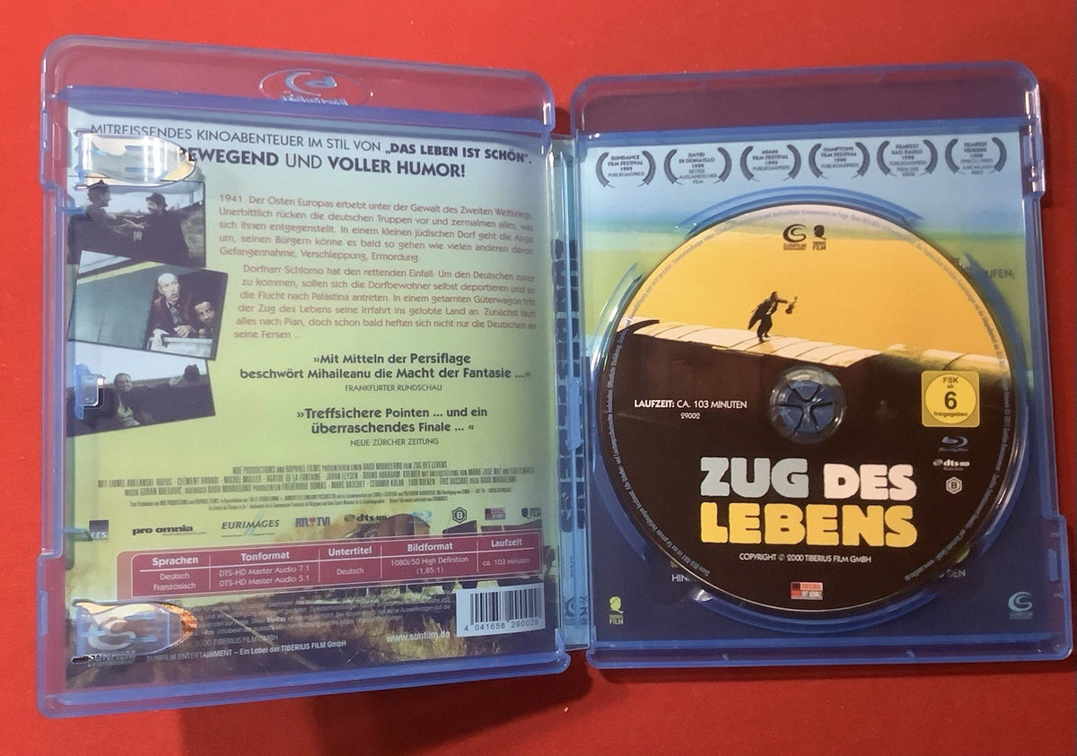 Zug des Lebens – von Radu Mihaileanu (Blu-ray) | Tragikomödie | Zustand: Akzeptabel