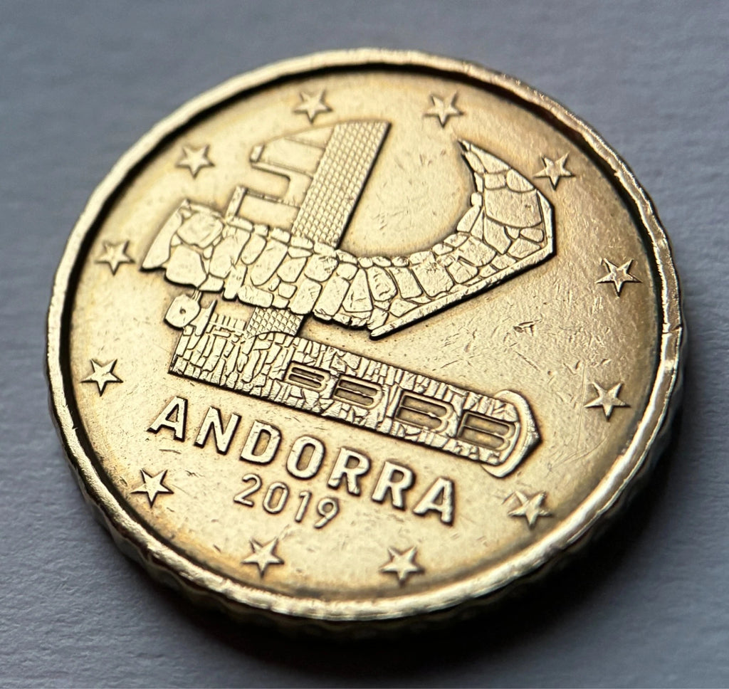 10 Cent 2019 | Andorra | Sant Martí de la Cortinada | Nordisches Gold Münze