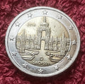 2 Euro 2016 F | Deutschland | Dresdner Zwinger, Sachsen | Bi-Metall Gedenkmünze | schön