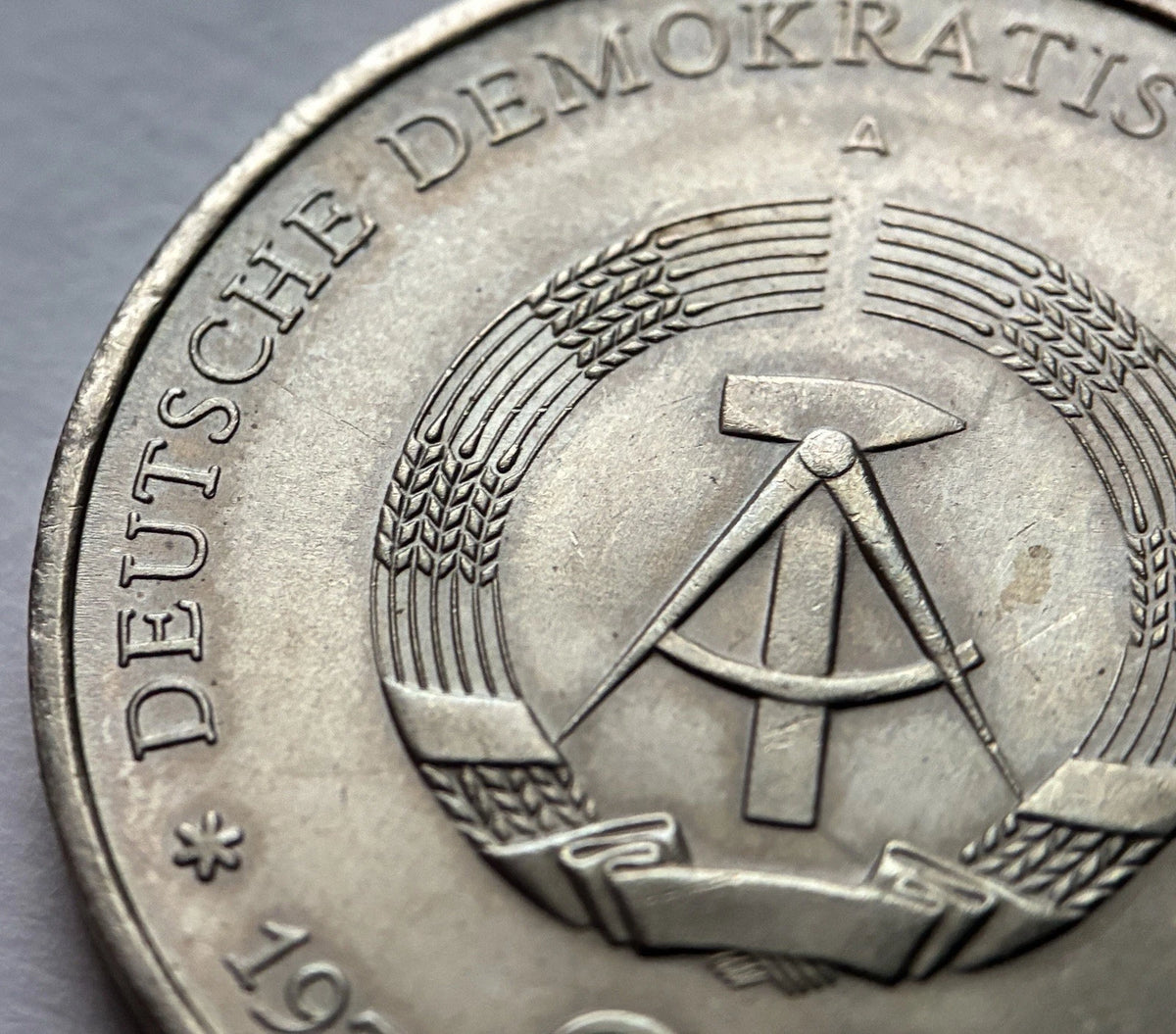 20 Mark 1971 A | Deutsche Demokratische Republik (DDR) | Ernst Thälmann | Gedenkmünze | Kupfer-Zink-Nickel | schön