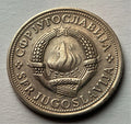 2 Dinara 1977 | Jugoslawien | SFR Jugoslavija | Kupfer-Zink-Nickel Münze | schön