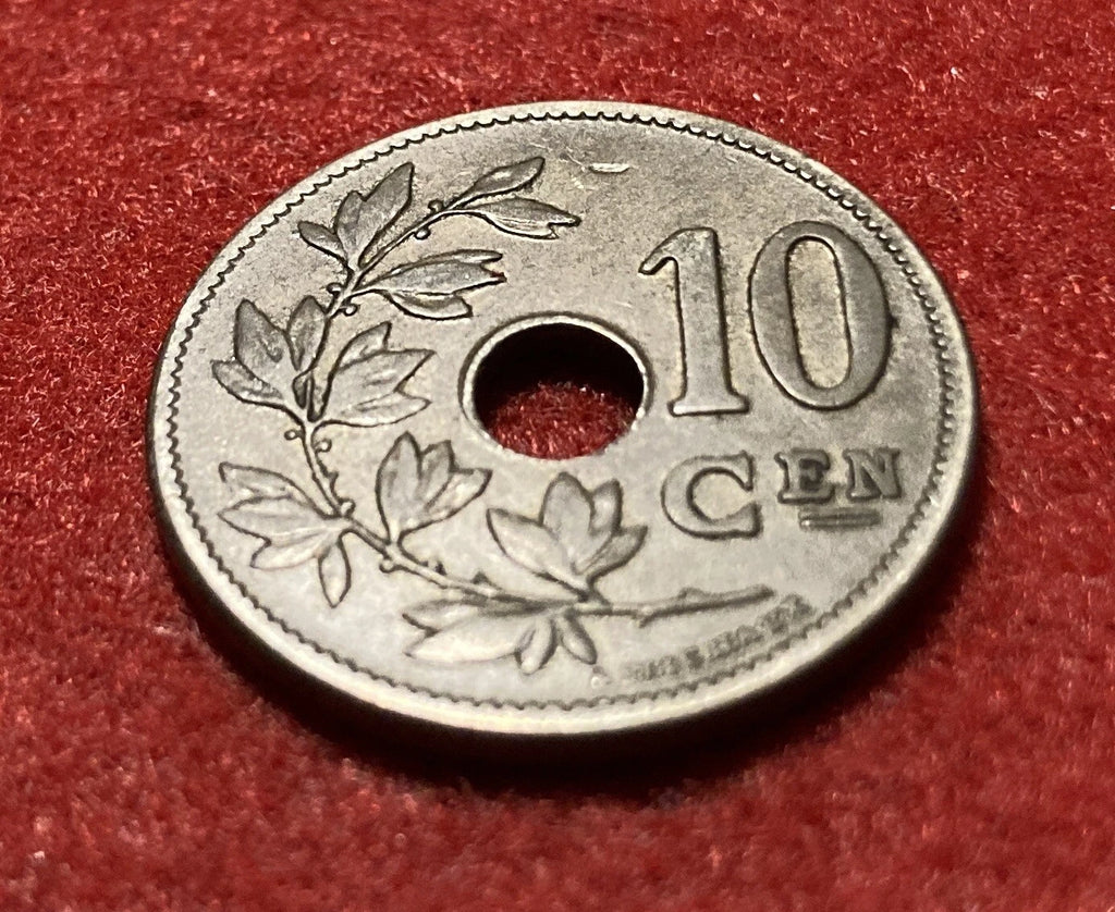10 Centimes 1905 | Belgien | König Leopold II | Vorzüglicher Zustand