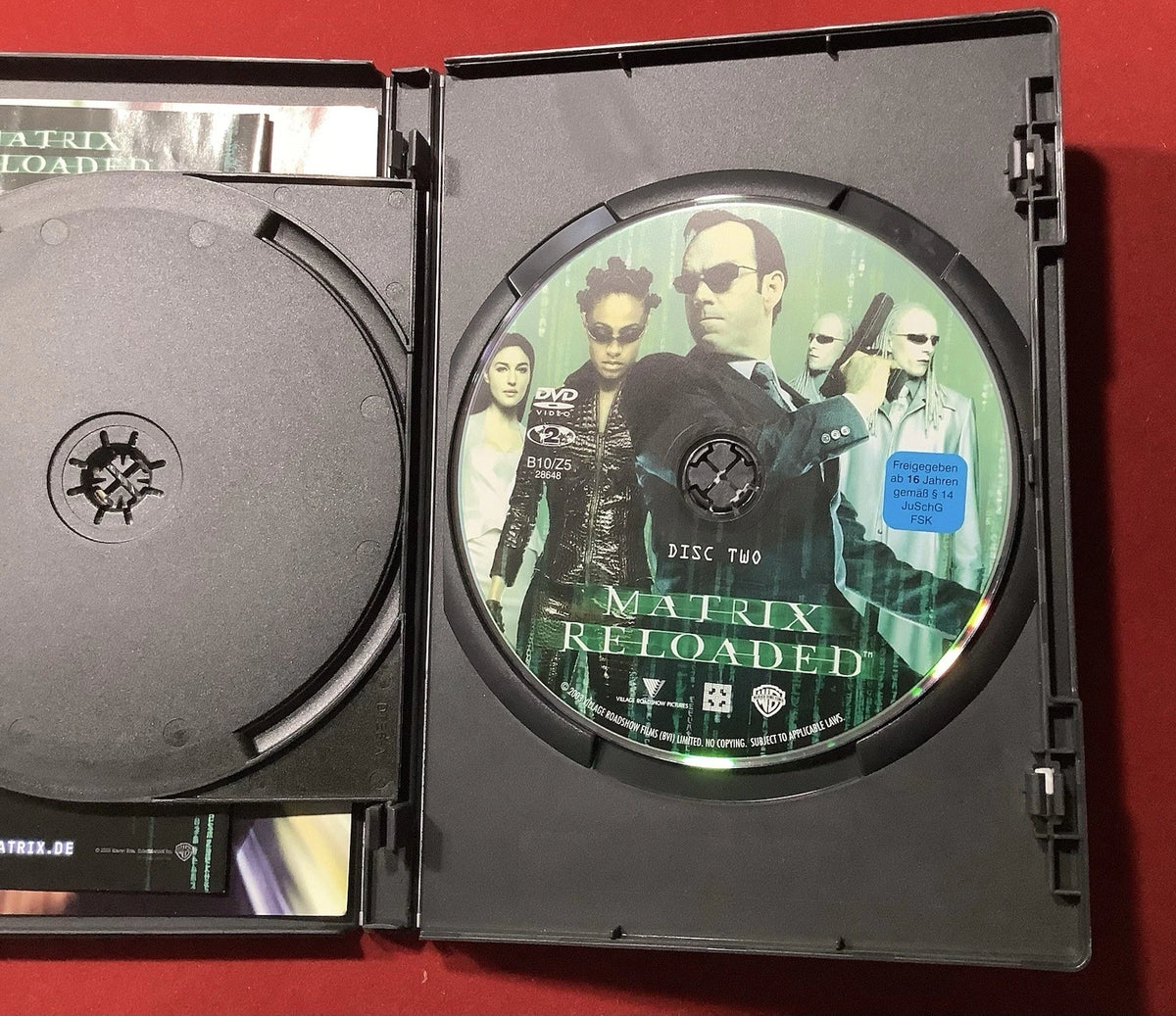 DVD Matrix Reloaded 2 Disc Edition
