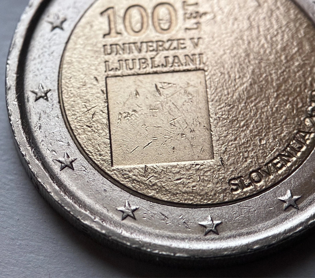 2 Euro 2019 | Slowenien | 100 Jahre Universität Ljubljana | Bi-Metall Gedenkmünze | schön