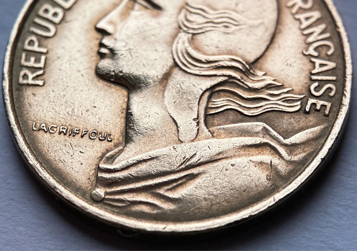 10 Centimes 1998 | Frankreich | Marianne | Aluminiumbronze Münze | vorzüglich