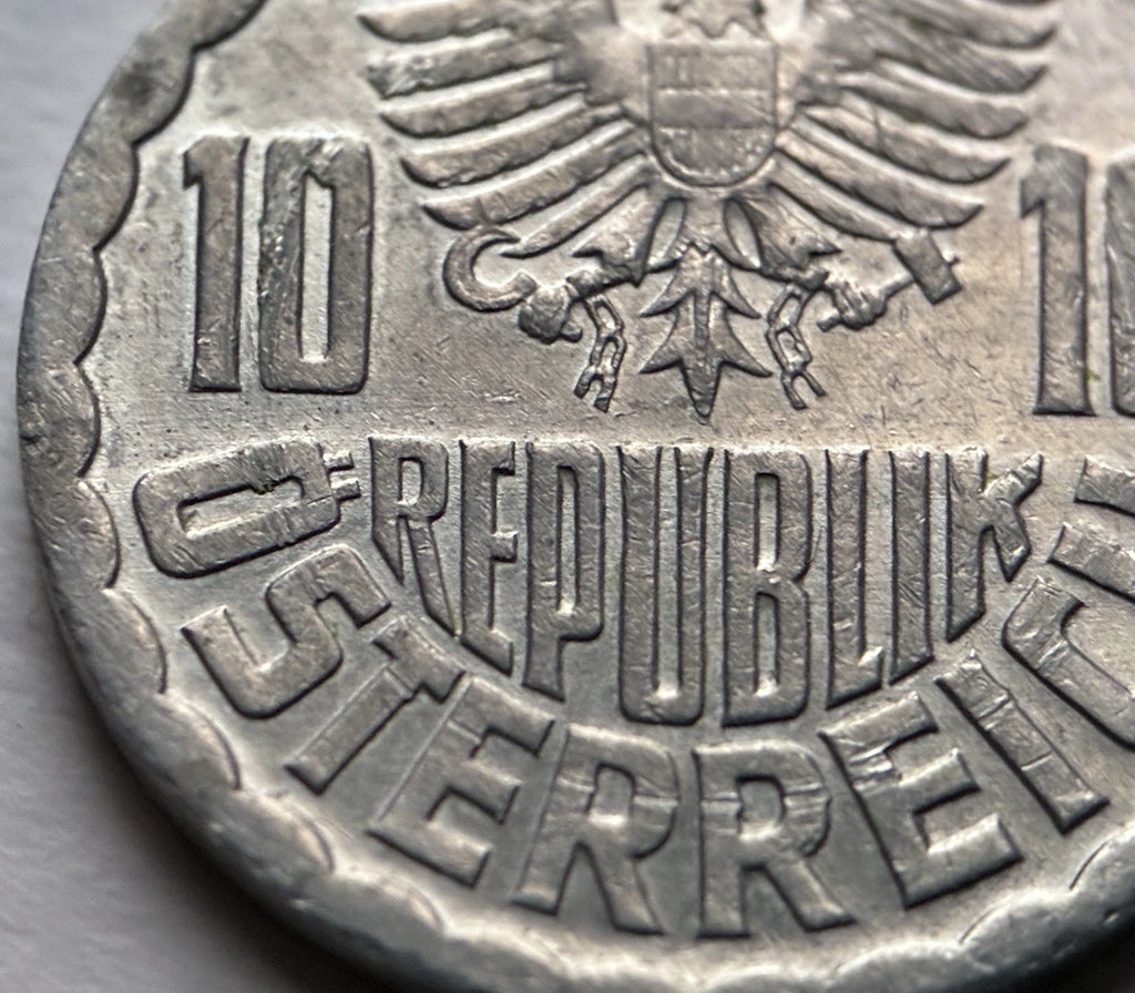 10 Groschen 1988 | Republik Österreich | Aluminium Münze